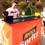 Aperol Spritz time a Triathlon Bay Cup 2015 – barmanský catering